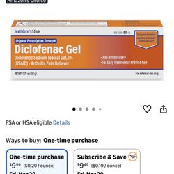 Diclofenac Sodium Topical Gel 1%