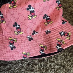 Mickey Mouse Gucci Bucket hat