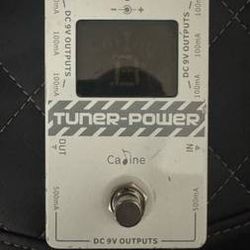 Caline Guitar Tuner & Pedal Power Supply