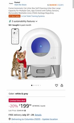 Self Cleaning Litter Box