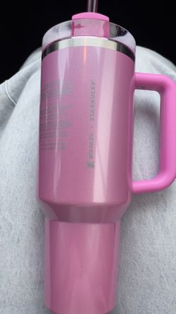 Starbucks Stanley Pink Tumbler 40oz Valentines Day