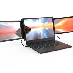 Xebec Tri-Screen | Portable Attachable Monitors for Laptop