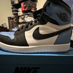 Size 10 Jordan 1 UNC Toe USED OG All