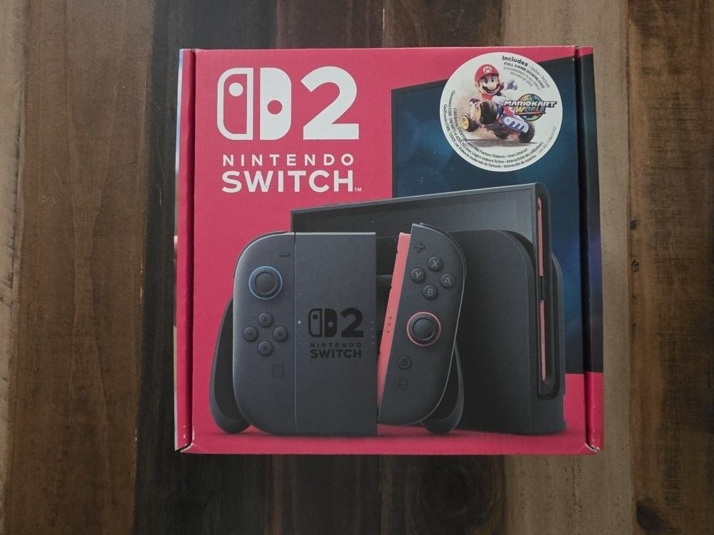 Nintendo Switch 2 With MARIO KART BUNDLE, Brand NEW AND Factory SEALED