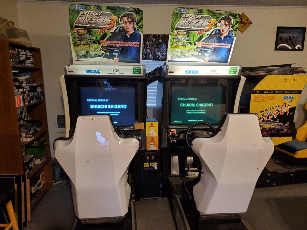 Initial D Stage 3 Arcade Machine