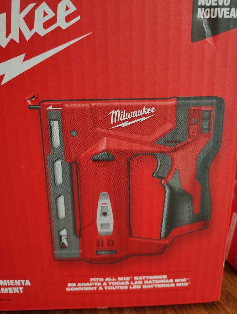Milwaukee M12 Crown Stapler Tool Only