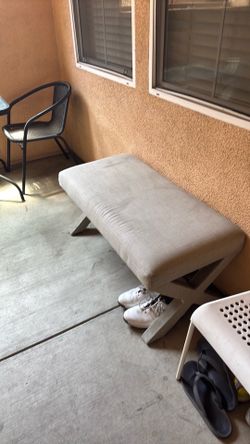 West elm outdoor bench