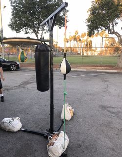New Punching bag stand only. Bags are a little bit extra. Boxing 🥊
