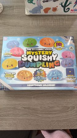 Mystery Squishy Dumpling Advent Calendar