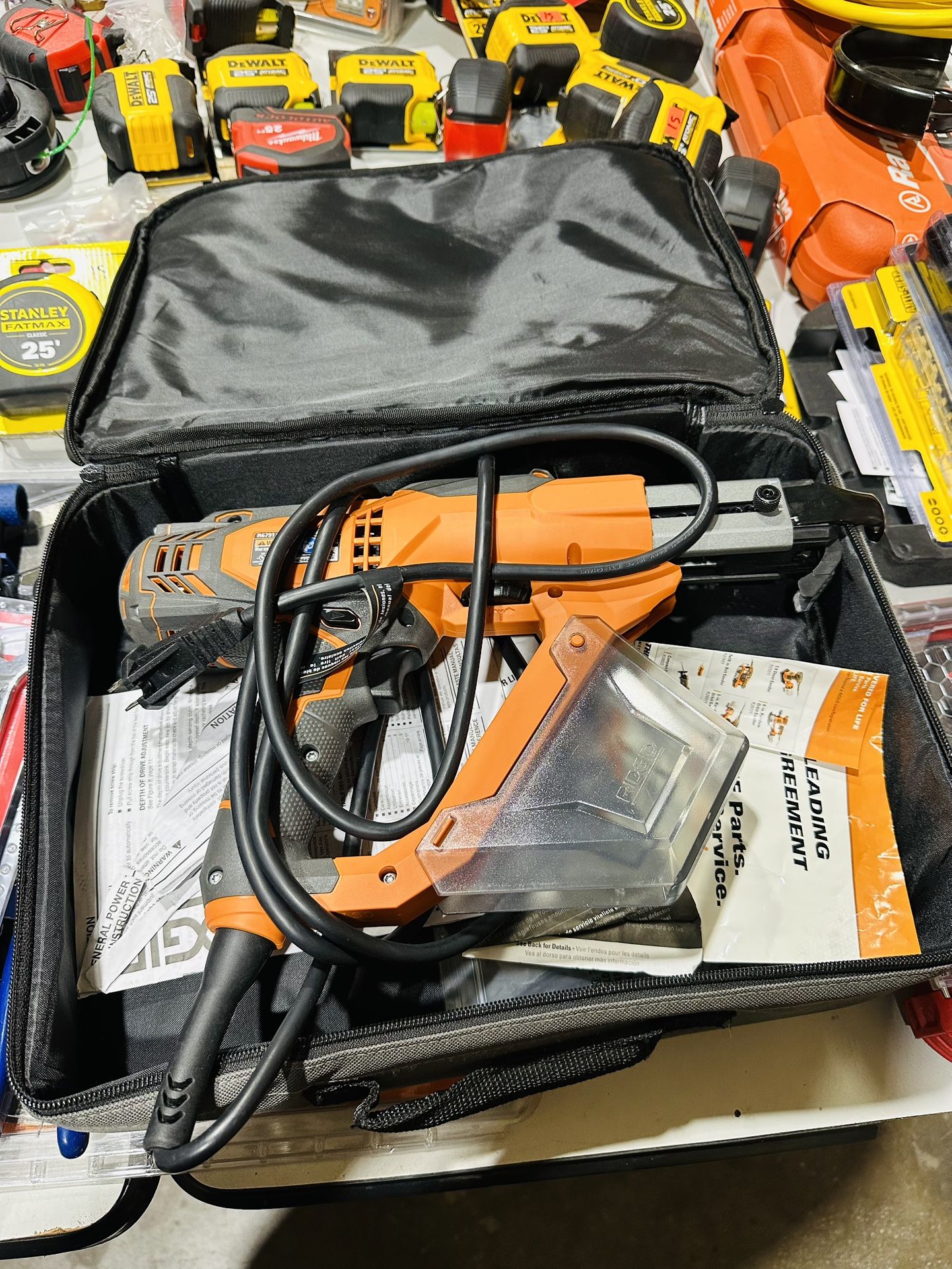 RIDGID 3 in. Drywall and Deck Collated Screwdriver