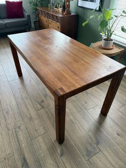 Solid Oak Dining Table
