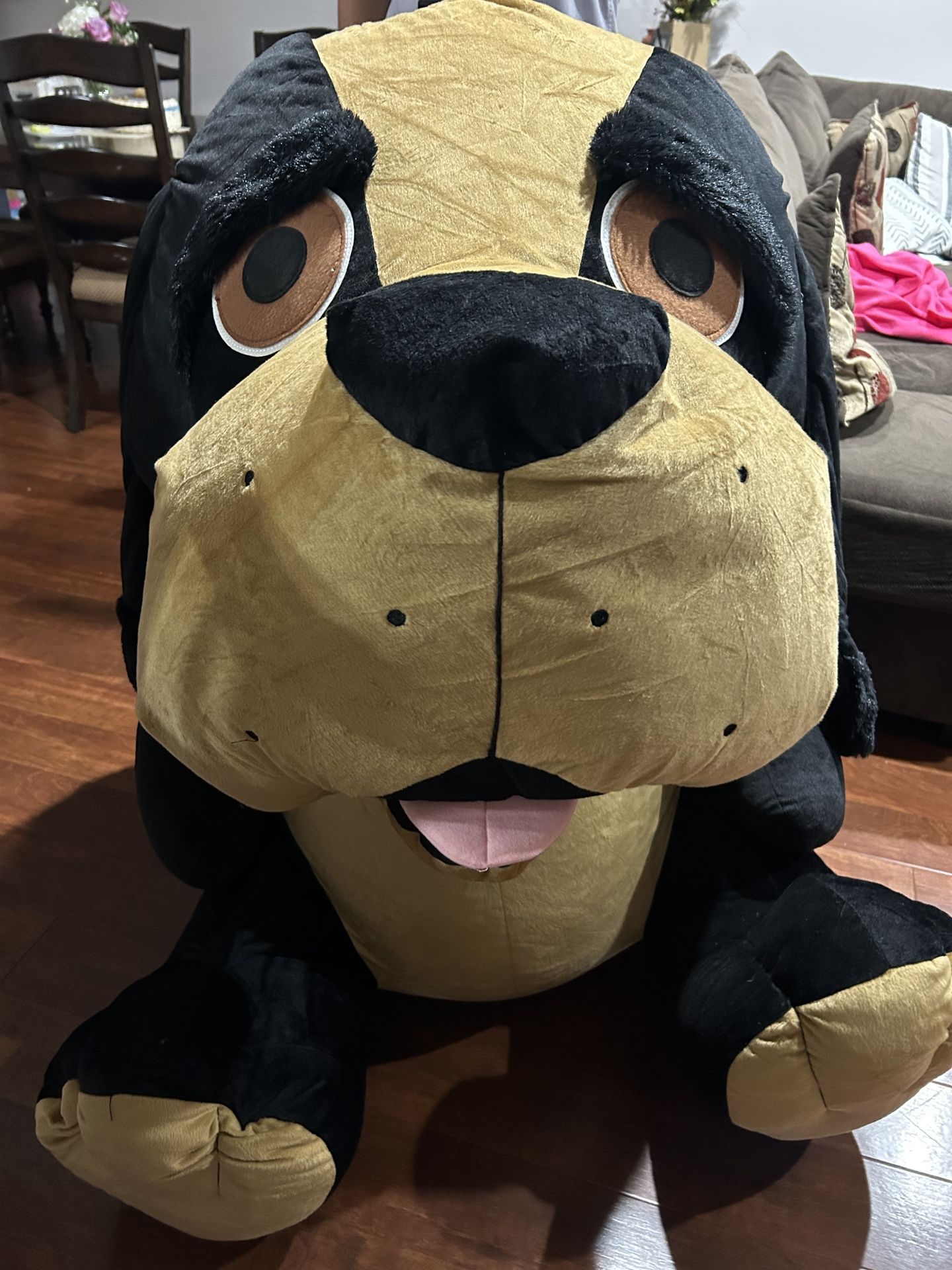 Giant Stuffed Dog