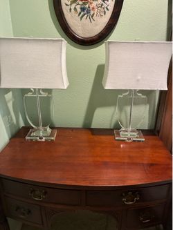 2 Crystal Lamps