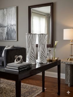 Two decorative vases
