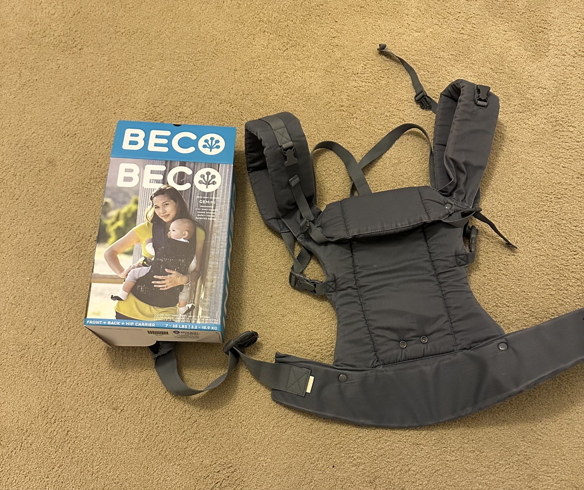 Beco Gemini Baby Hip Carrier Newborn to Toddler