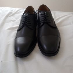La Milano Leather Black Dress Shoe