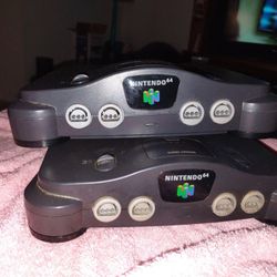 $350 For All  ..... 2 Nintendo 64s w/ Games & More