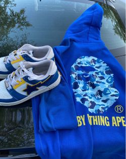 BAPE Bapesta Sneakers & Hoodie Bundle