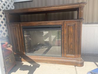 Indoor Tv Stand Fire Pit Heater 