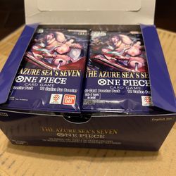 The Azure Sea's Seven Booster Pack - The Azure Sea's Seven (OP14) DEAD PACKS