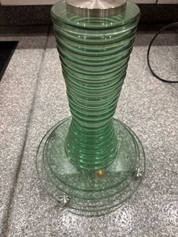 2 Glass Coffee Table Bases Sold Together