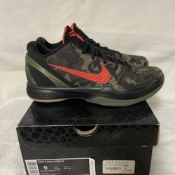 Nike Kobe 6 VI Italian Camo Size 9