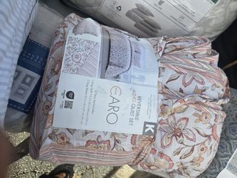 Home Caro Reversible King Quilt Set