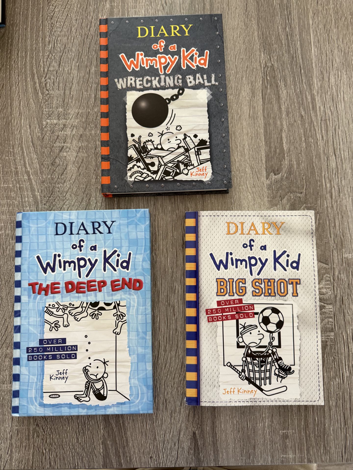 Diary of a Wimpy Kid books