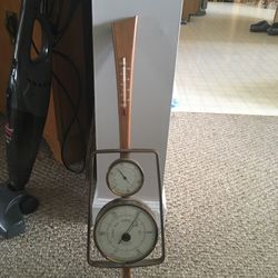 BAROMETER THERMOMETER WALL STATION