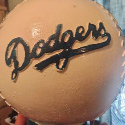 Ceramic Dodgers Piggy Bank