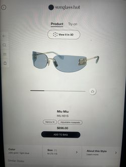 Miu miu sunglasses