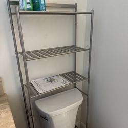 Over The Counter Toilet Shelf