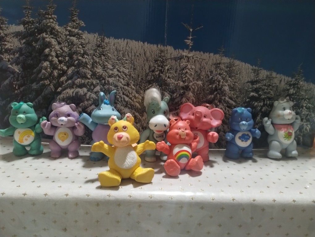 Vintage 1980s Care Bear Figures All For $50