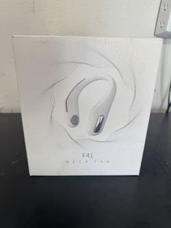 F41 Rechargeable Bladeless Portable Neck Fan 