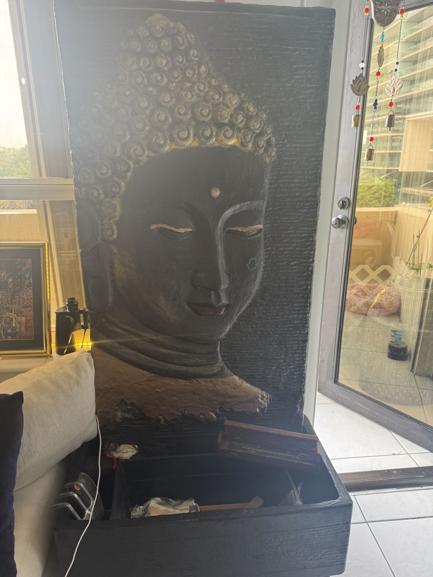 Water Fountain -Buddha Art -unique Pies
