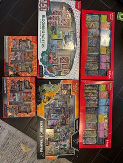 Pokémon TCG Collection Box Bundle Lot