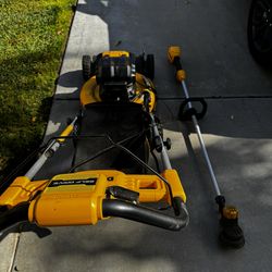 Self Propelled Lawn Mower Dewalt