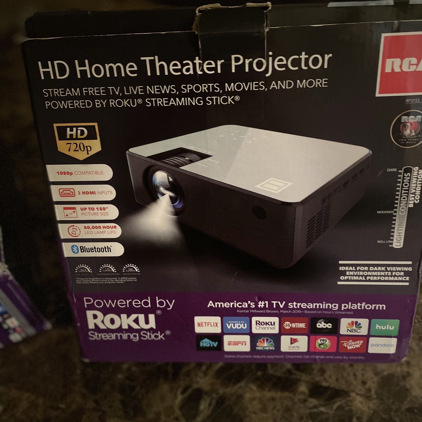 Projector With Roku Built In 