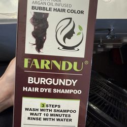Burgundy Hair Dye Shampoo  