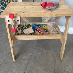 Kids work bench