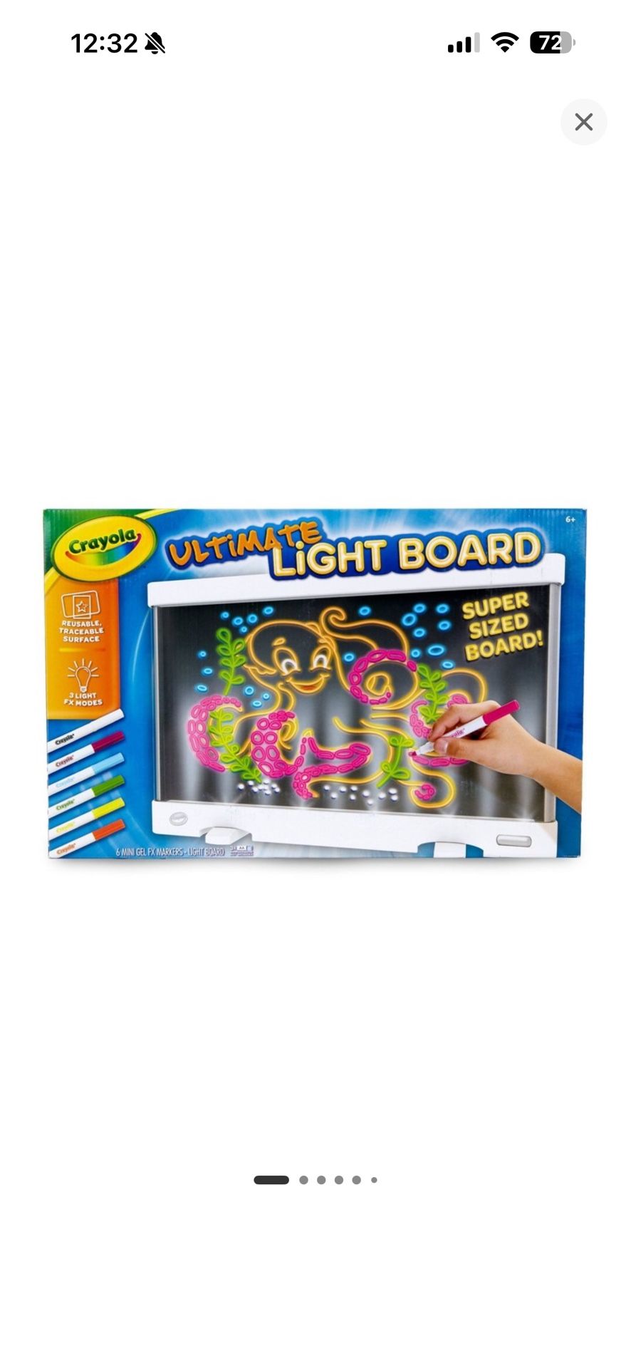 Crayola Magic Boards Lighted
