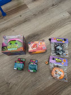 Halloween Squishy Toy Bundle – 6 Pieces