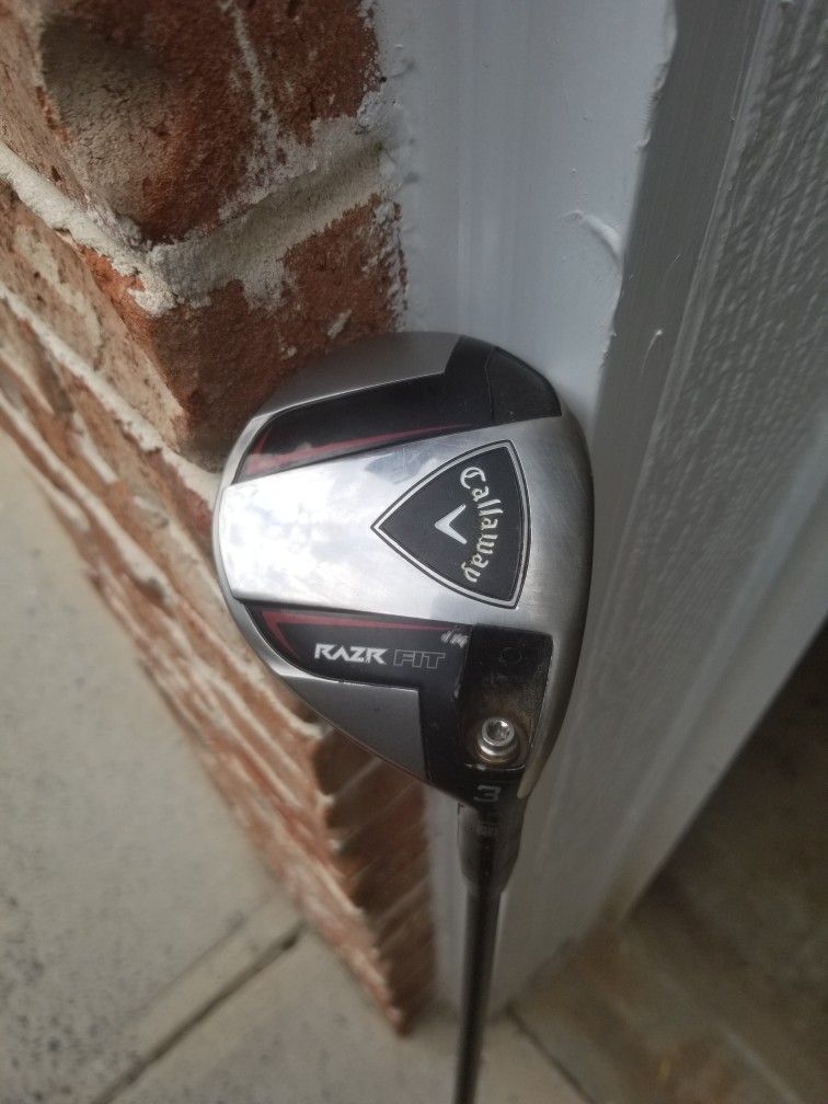 Callaway Razr Fit 3  Fairway wood  S Flex  Right hand