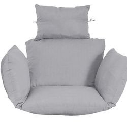 EGG CHAIR CUSHION REPLACEMENT (BLUE 2,/GREY 1)