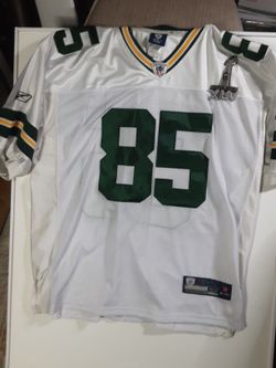 New Never Worn Vintage Reebok On Field Size 50 Number 85 Super Bowl 45 Jennings Jersey