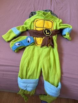 Ninja Turtle Custume For Age 3t-4t In Great Condition 