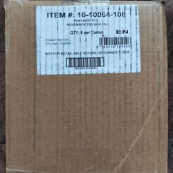 Pokémon TCG Mega Kangaskhan ex COLLECTION BOX CASE Factory Sealed 6 Boxes
