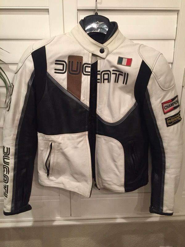 Women’s Ducati Leather Motorcycle Jacket