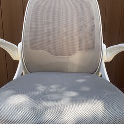 White And Gray Office Chair