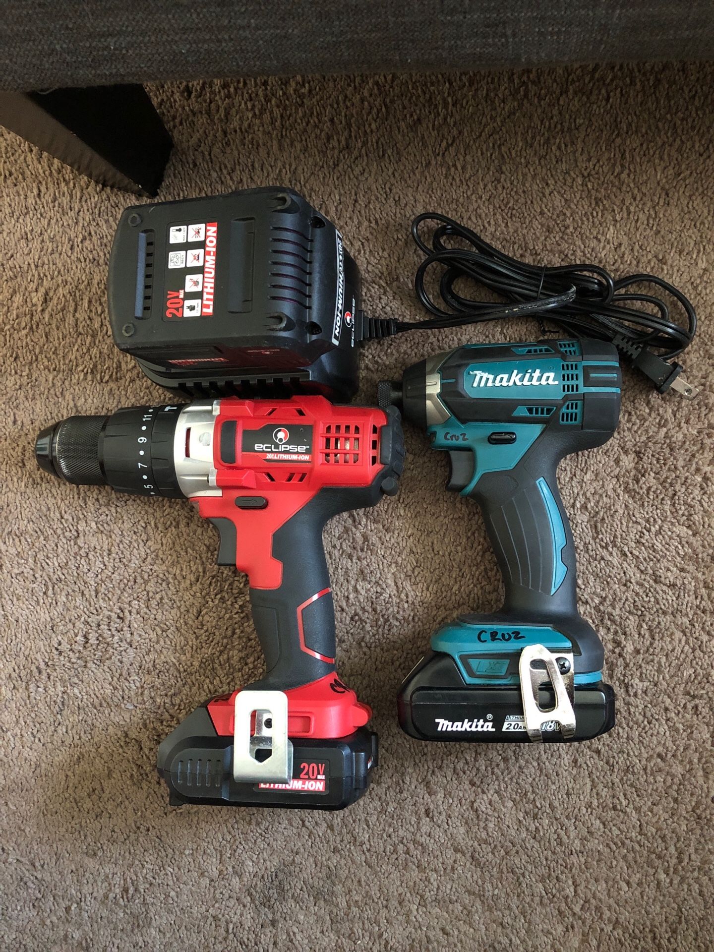 Makita & eclipse drill